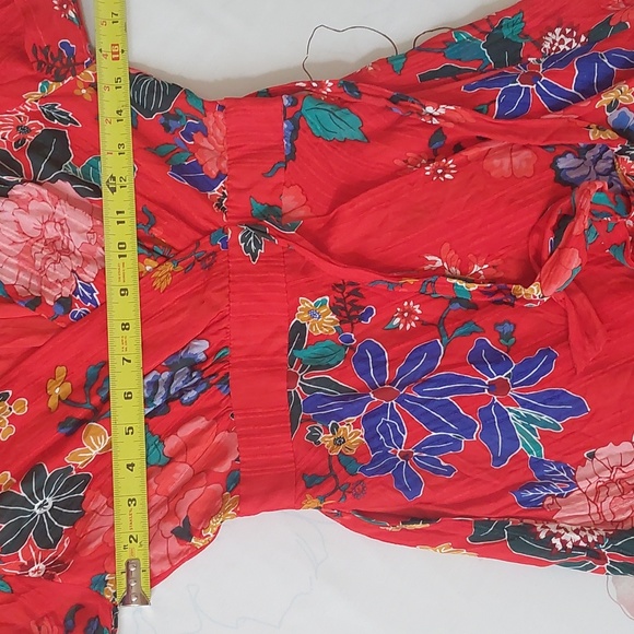 Anthropologie wrap midi dress - Picture 9 of 16